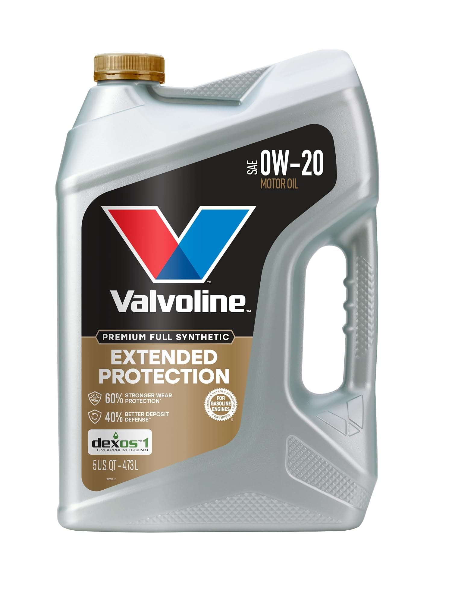 Valvoline Extended Protection Full Synthetic Motor Oil SAE 0W-20 5 QT