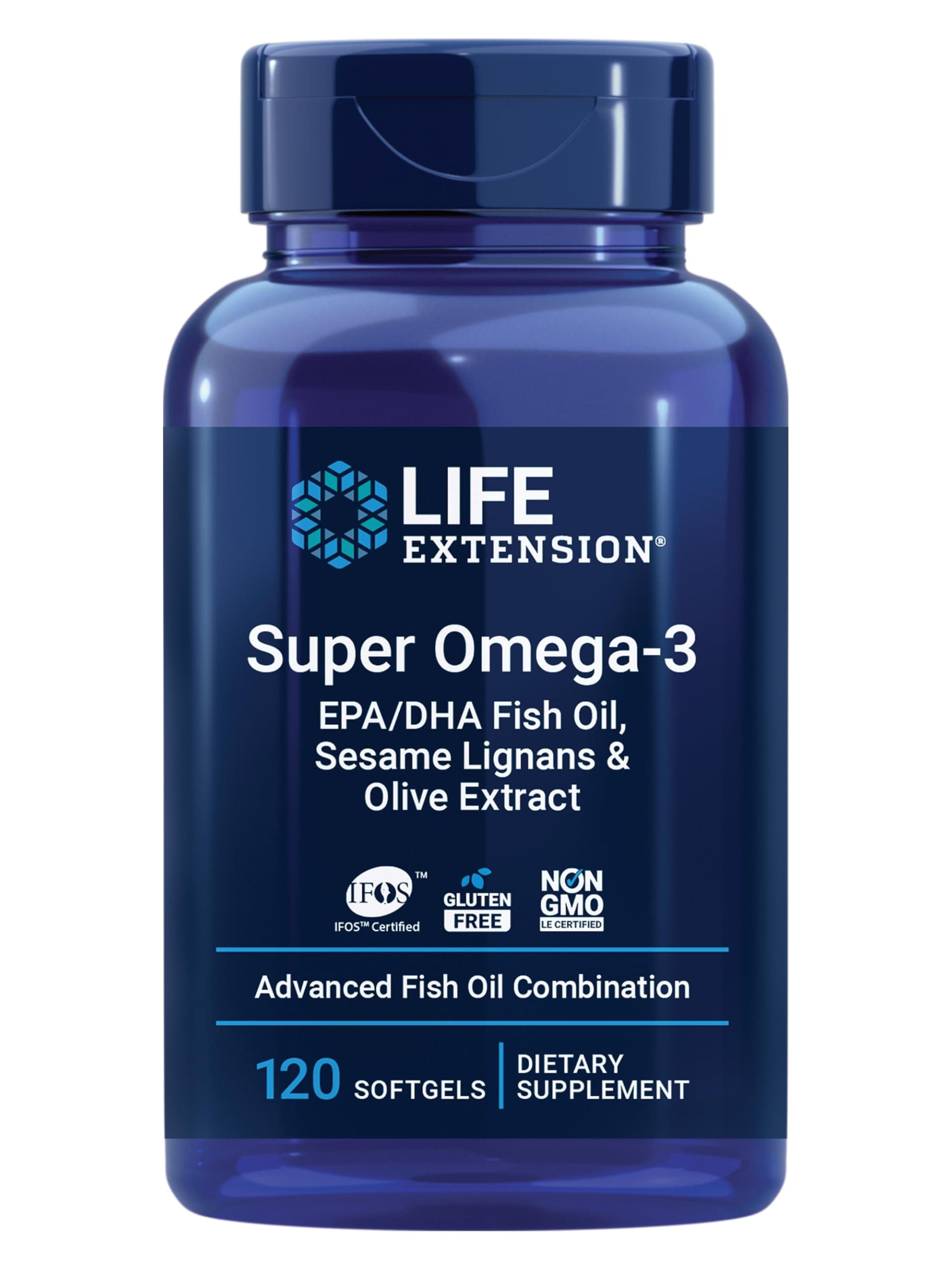 Omega Foundations, Super Omega-3, 120 Softgels.