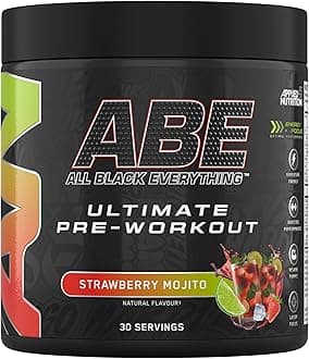 Applied Nutrition ABE Powder Pre Workout Food Supplement (375g - 30 Servings) (Strawberry Mojito)