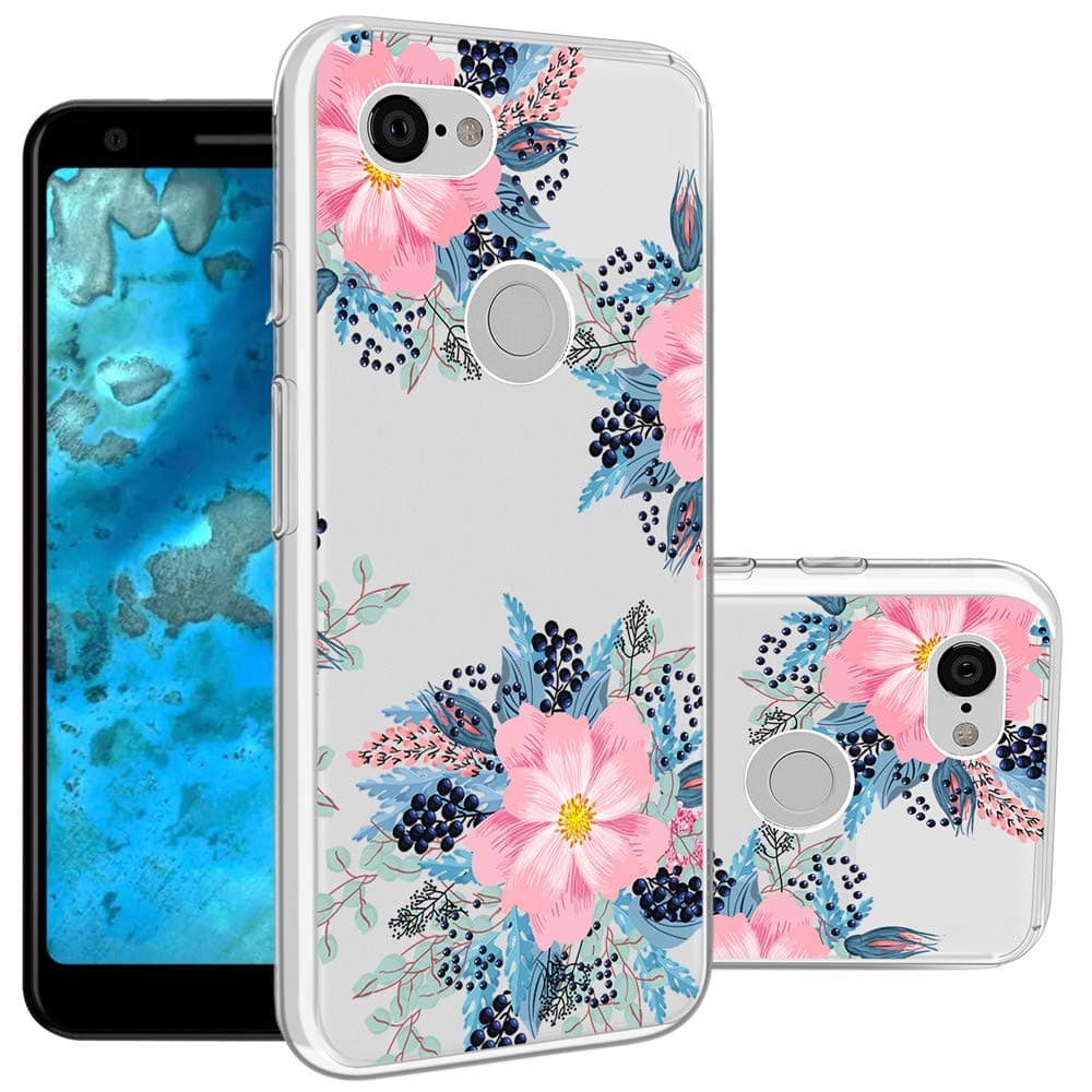 Tuopunafor Google Pixel 3A Case, [UV Varnish Printing Pattern] [Ultrathin Soft TPU] Advanced Perfect Phone Cases Glossy Drawing Design Cover for Google Pixel 3A