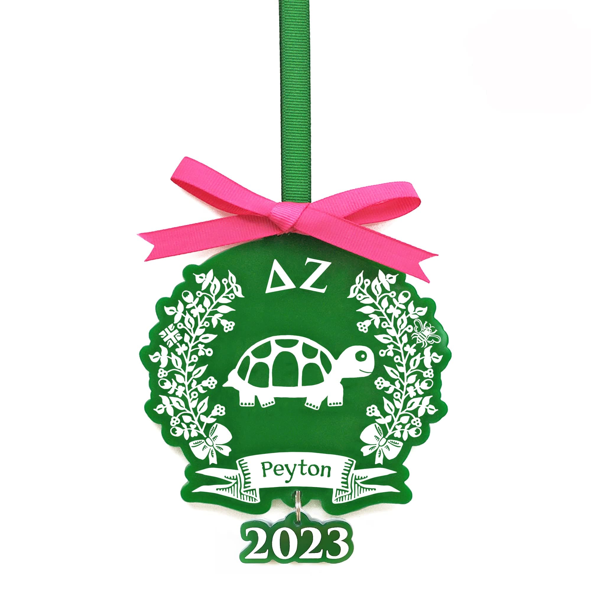 Delta Zeta Sorority Ornament