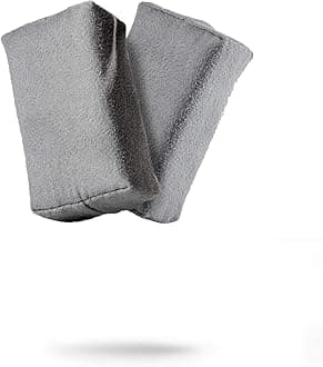 Adam's Polishes Suede Applicator (2 Pack) - Car Detailing Sponge, Use with Ceramic Spray, Graphene Coatings on Car Paint, Metal, Plastic Trim, Rubber & Glass