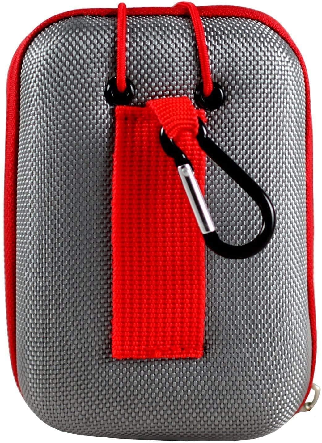 Navitech Grey EVA Hard Case/Rangefinder Cover Compatible With Bushnell Edge Disc Golf Laser Rangefinder