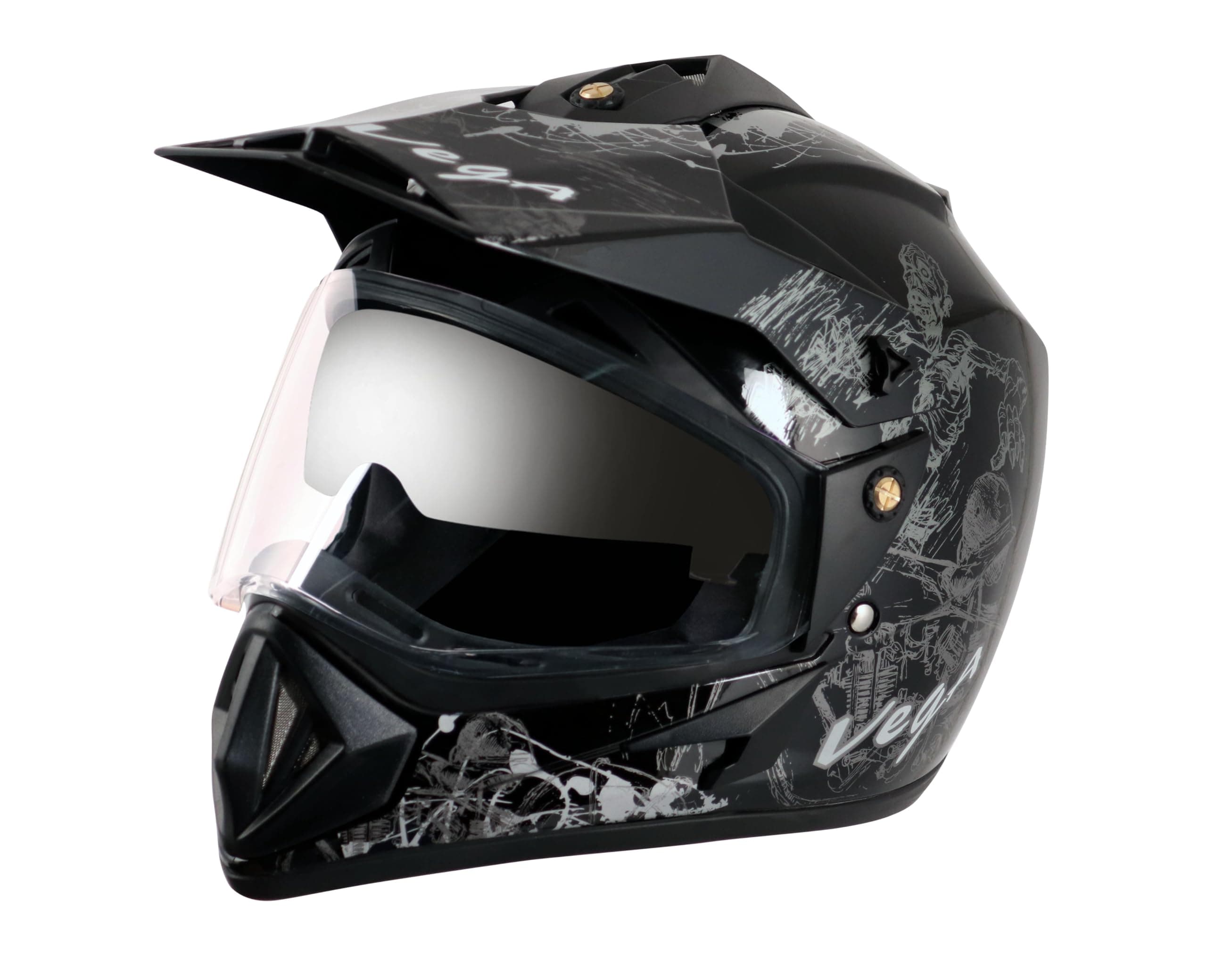 Vega Off Road Sketch Full Face Helmet