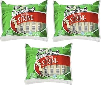 Gourmet Kitchn Frigo Cheese Heads String Cheese, Low-moisture part-skim mozzarella cheese Sticks 3 Pack (1 oz, 48 ct each, 144 Total)