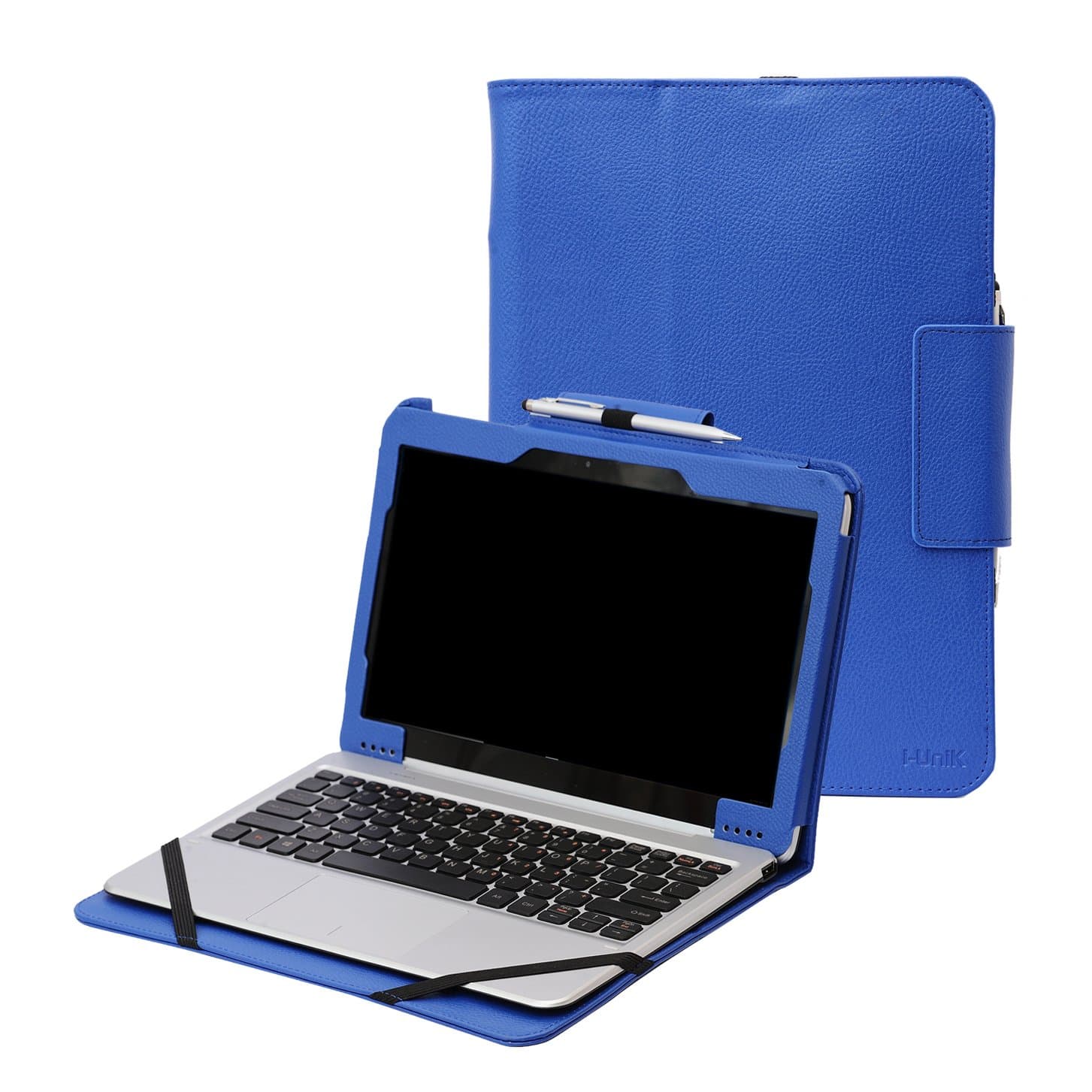 i-UniK Nextbook Flexx 11A Case, Nextbook 2016 FLEXX 11A Model# NX16W11264 Support Sleep/Awake Tablet Folio Case [Bonus Stylus]