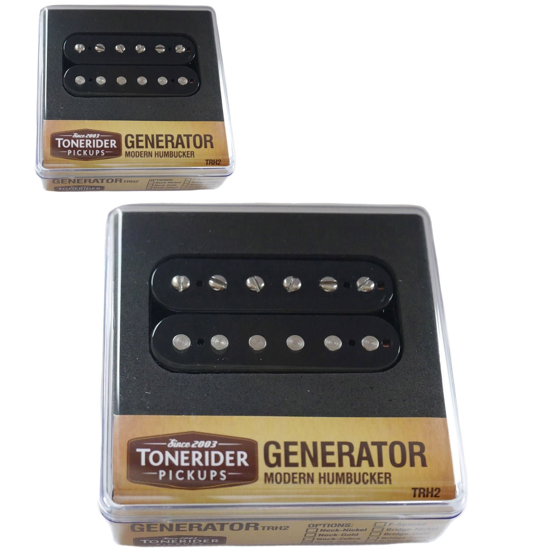 ToneriderTRH2 Generator Humbucker Set - Black