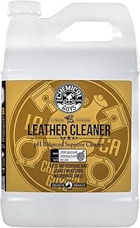 SPI_208 Colorless and Odorless Leather Cleaner for Car Interiors, Furniture, Apparel, Boots, and More (Works on Natural, Synthetic, Pleather, Faux Leather and More), 128 fl oz (1 Gal)