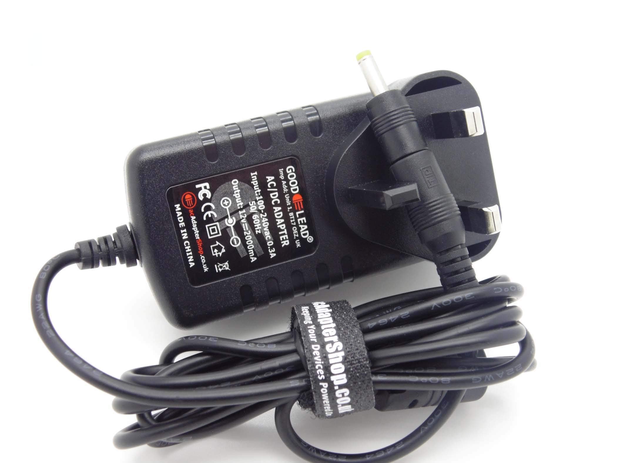 12 Volt Adaptor For Compatible With For ARIZER SOLO VAPORIZER Adapter, Adaptor, Switch Mode Power Supply, Power Lead, Charger