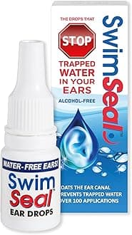 All Natural Protective & Ear Drying Drops for Daily Use Rather Than Alcohol Drops or Earplugs. Avoids Earache from Swimming, Scuba, Diving, Surfing & Triathlons for All Ages