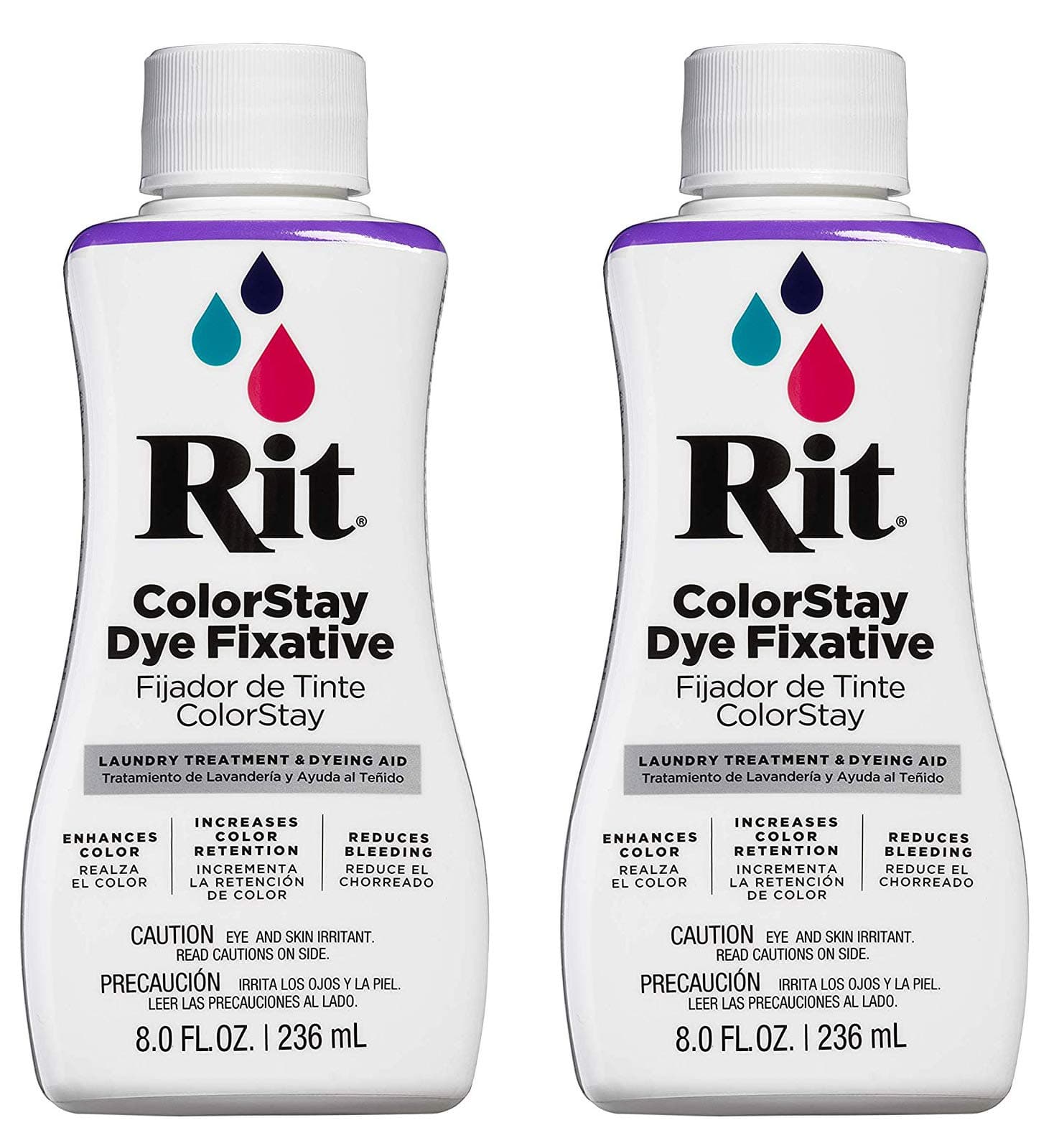 Dye RIT COLORSTAY, 8 fl oz, Dye Fixative (2-Pack)