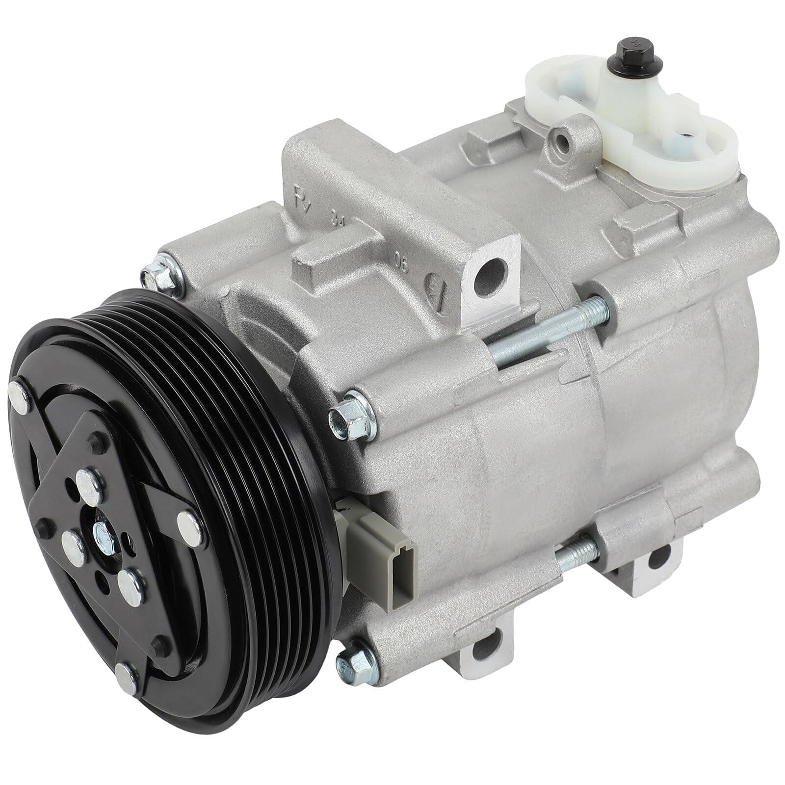 ECCPP A/C Compressor with Clutch 2003-2007 Fit for Ford Focus 2.0L 2.3L 2.5L AC Compressor