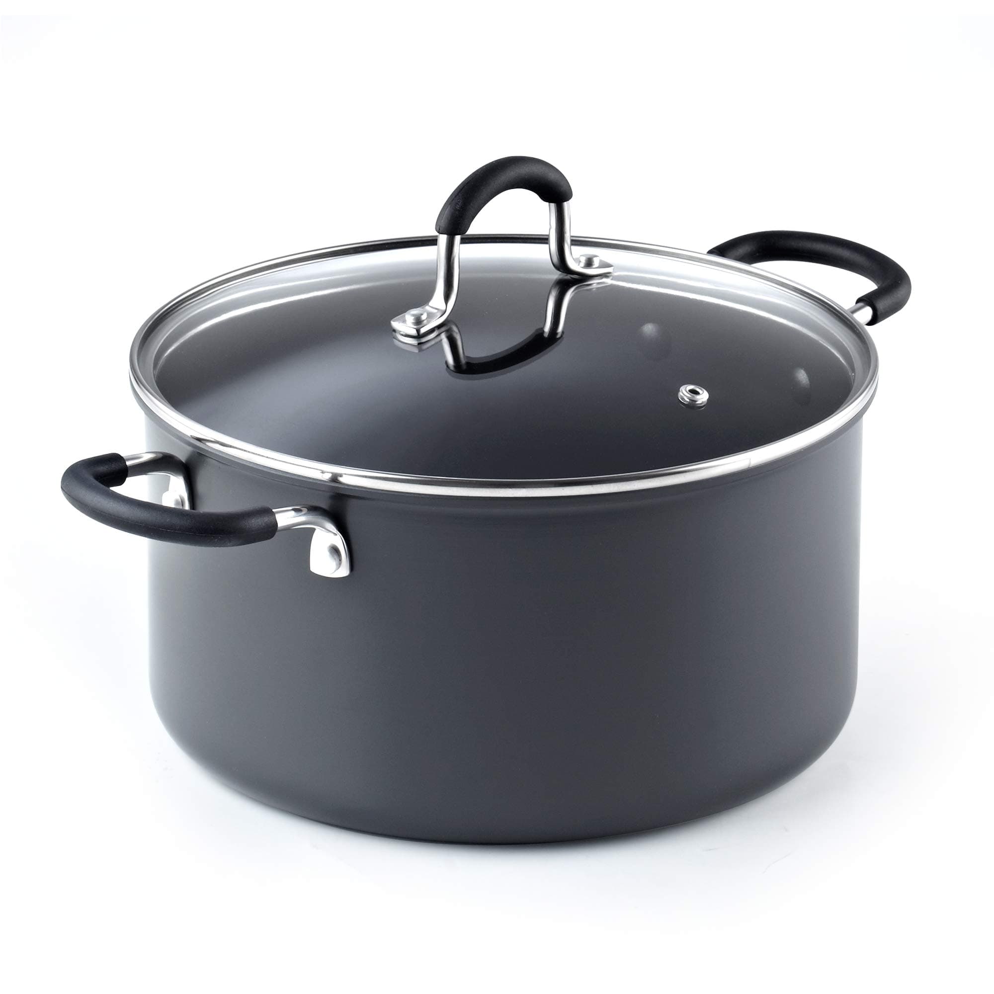 6-Quart Hard Anodized Nonstick Stockpot