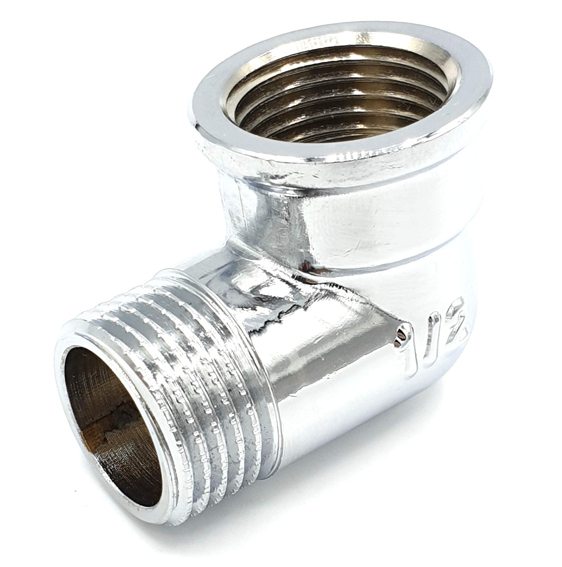 1/2" BSP Thread Pipe Connection Elbow Male x Female Screwed Fittings