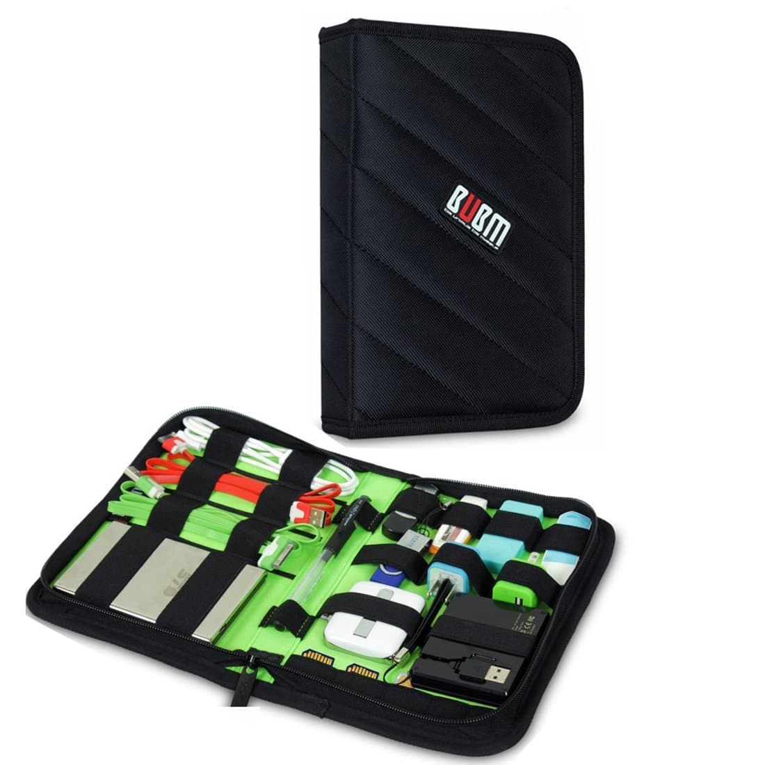 Organizer Bags Various USB Cable Kit /Phone/usb Charger Cable/plug/hard Drive Case/cable Organizer / Flash Disk / Travel Organizer / Hard Drive Case / Cable Organiser / Baby Healthcare & Grooming Kit Organizer Bags Portable Universal Electronics Accessories (Small)