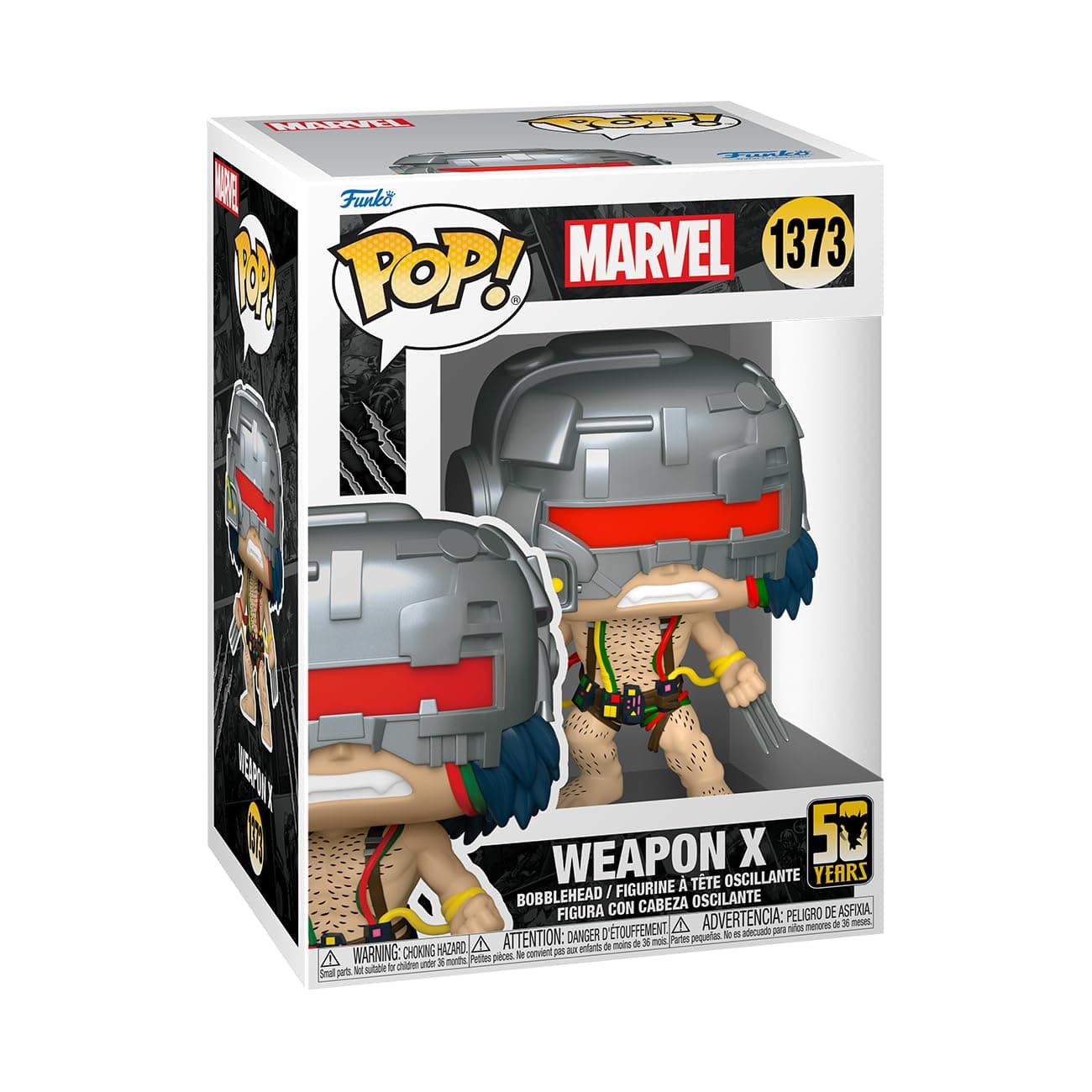 Pop! Marvel: Wolverine 50th – Ultimate Weapon X - X-Men - Collectable Vinyl Figure - Gift Idea - Official Merchandise - Toys for Kids & Adults - Comic Books Fans - Model Figure for Collectors