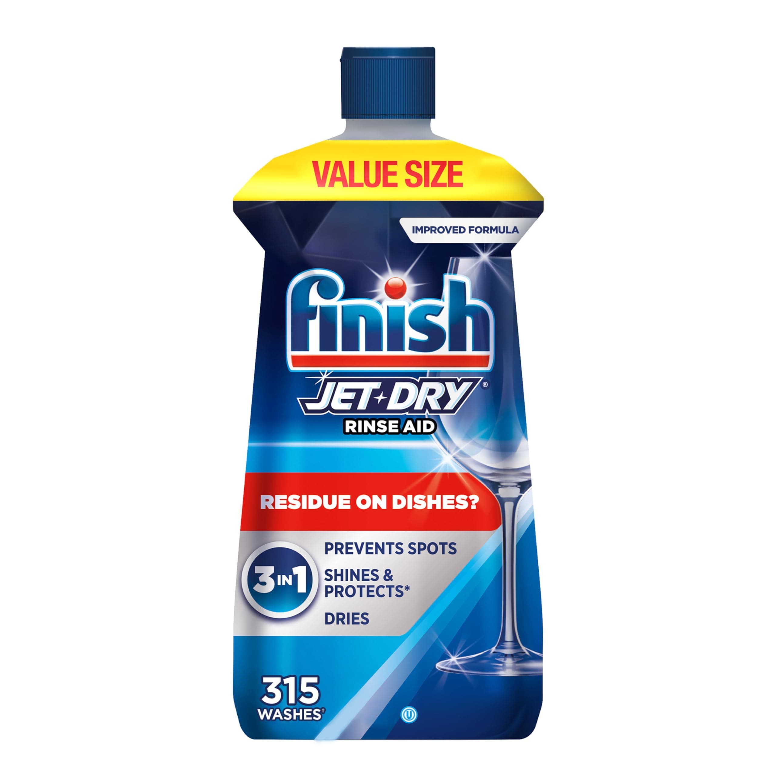 Finish Jet-dry, Rinse Agent, 32 Ounce