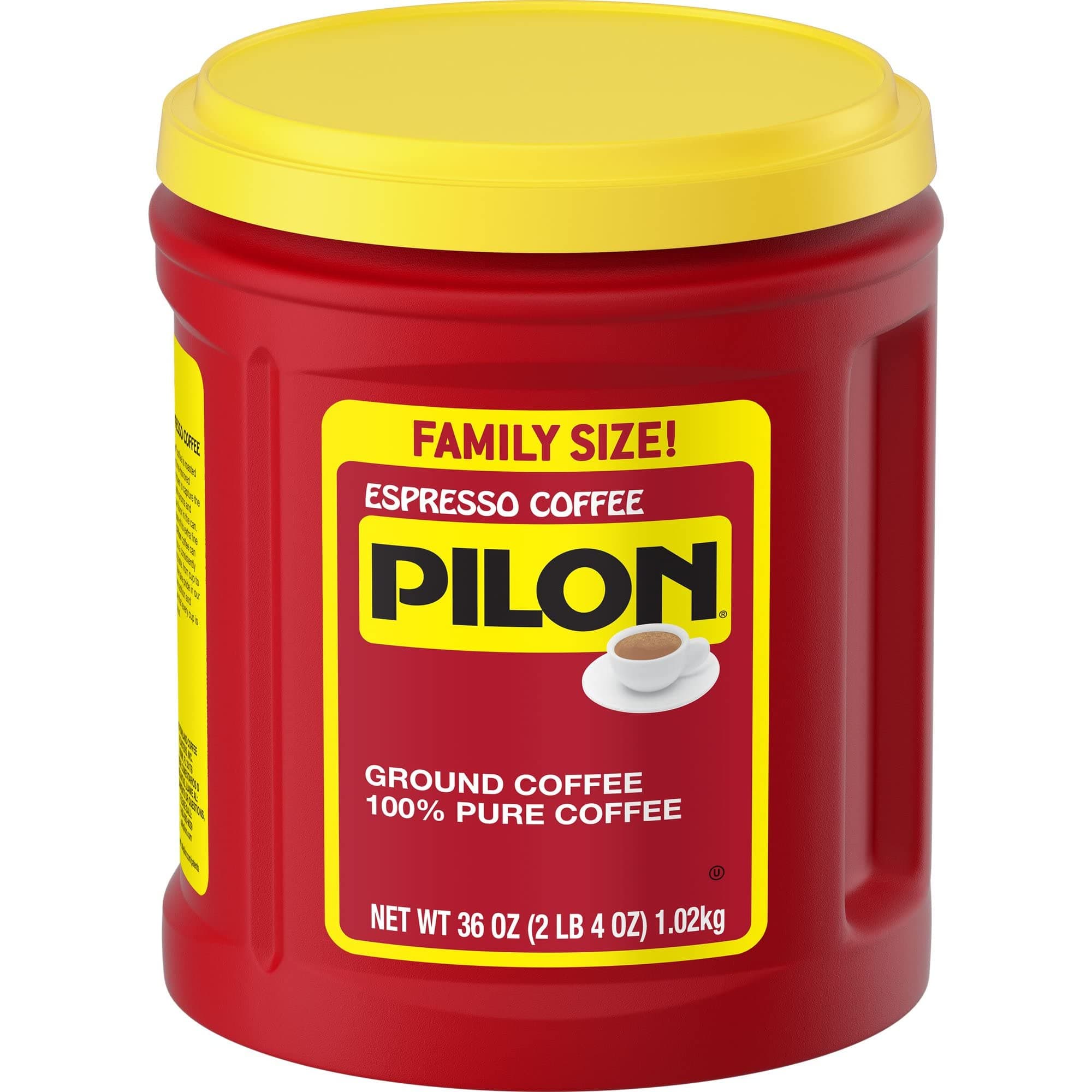 (4 Pack) Café Pilon Espresso Coffee, 36-Ounce Can