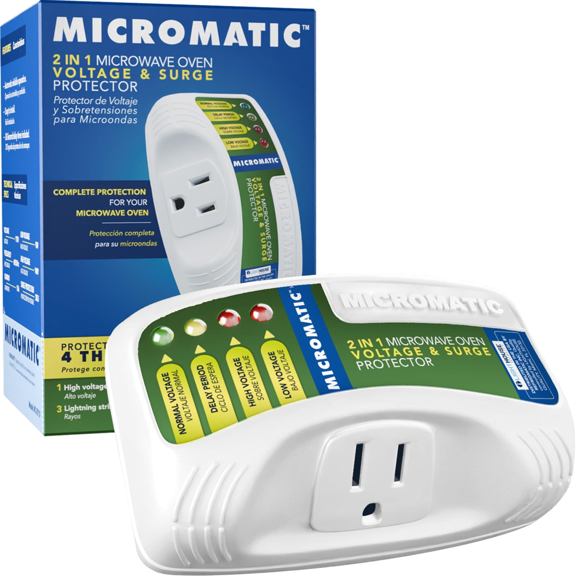 Micromatic WS-2910 Electronic Surge Protector for Microwave Oven
