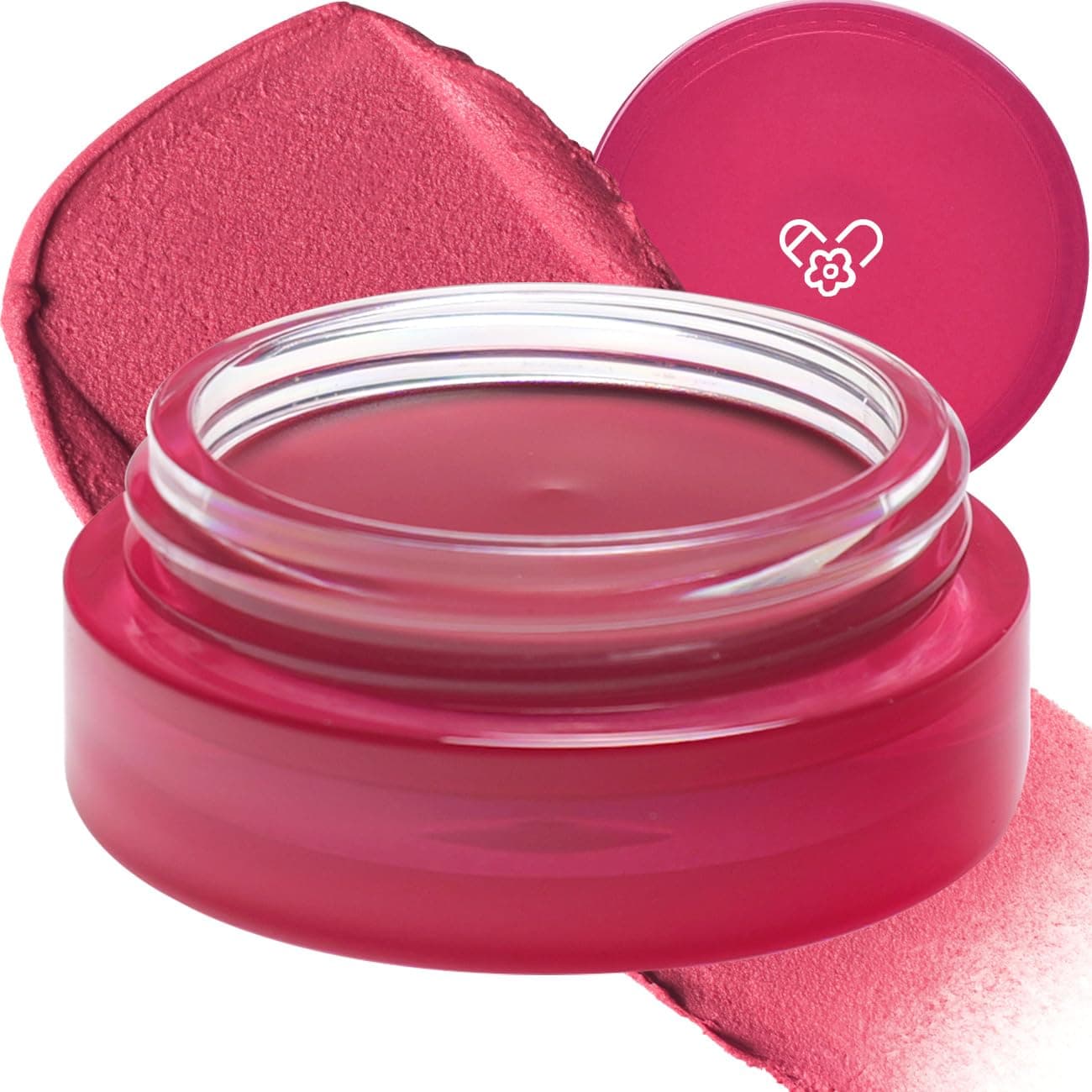 FLOOFY MATTE BALM Tinted Balm Blusher for Lips and Cheeks 0.15Oz (05 Candy Balm)