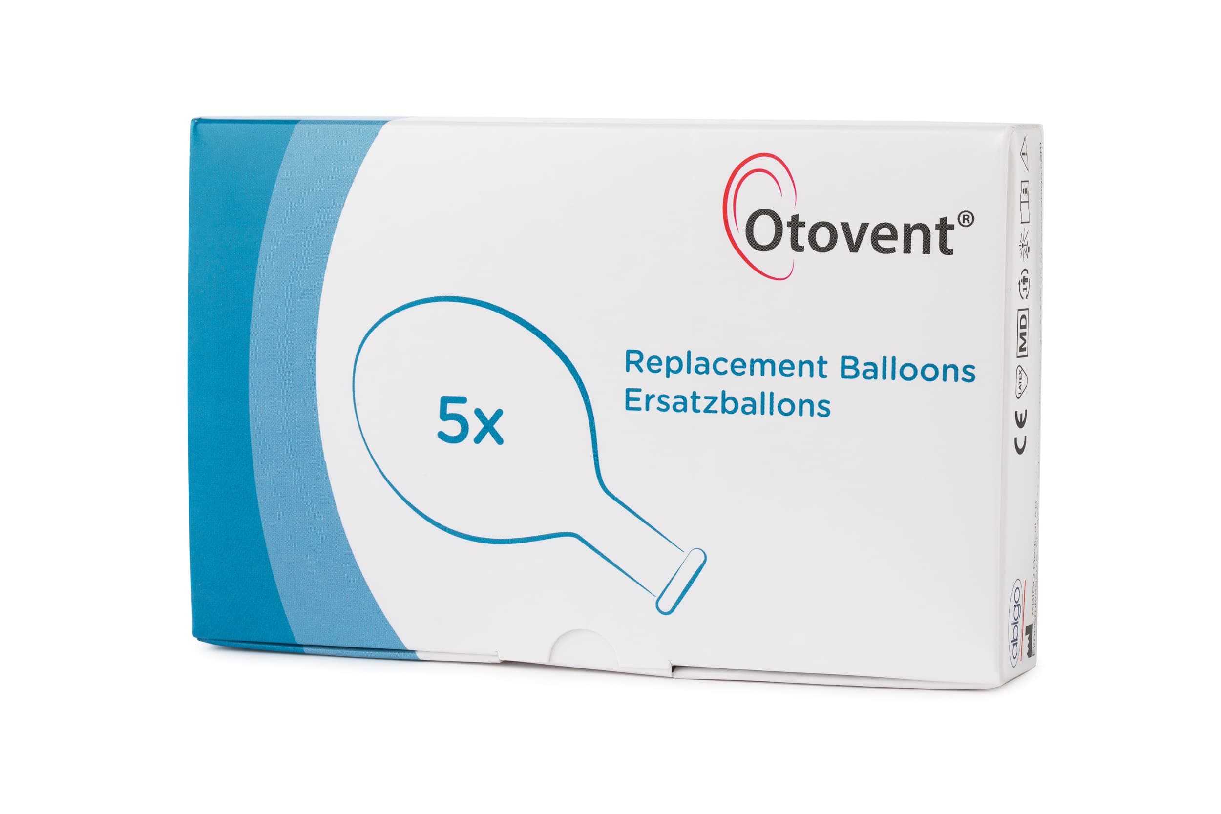 Replacement Balloons x 5. Does not Include Nose piece. Treatment for Glue Ear Or Otitis Media with Effusion