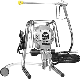 1200W Airless Paint Sprayer, 3300PSI High Efficiency Electric Paint Sprayer with Extension Rod, Thinning-Free Stand Airless Sprayer for Home Exterior and Interior, Garage, Deck, Furniture
