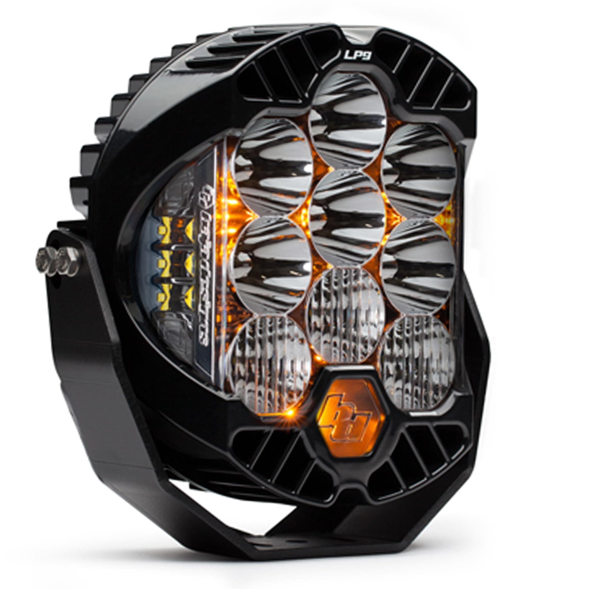 LED Light Pods Driving Combo Pattern Clear LP9 Pro Series Baja Designs, Black -320003