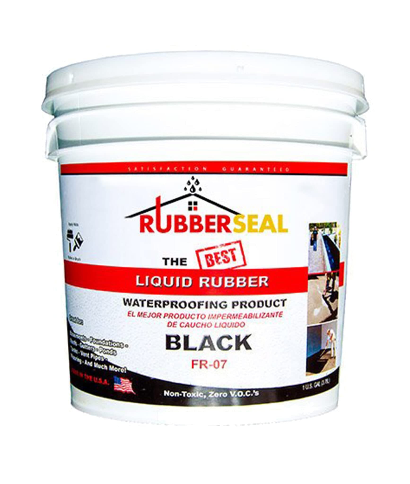 1 Gal. Black Liquid Rubber 10005005