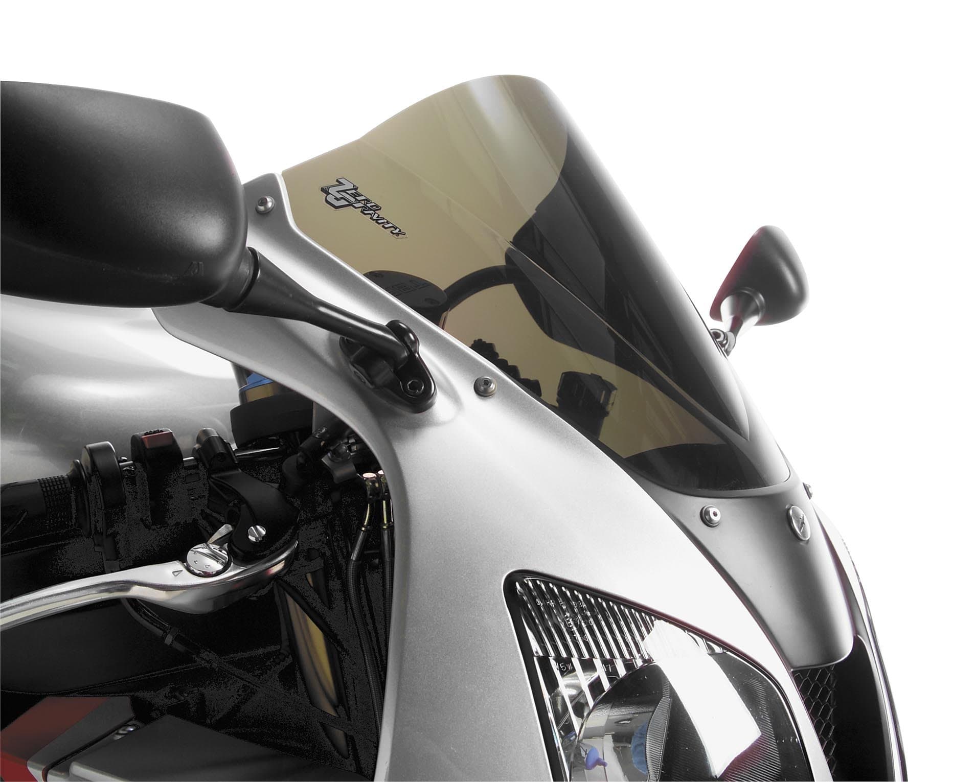ZERO GRAVITY Double Bubble Windscreen (Light Smoke) for 03-05 Yamaha YZF-R6