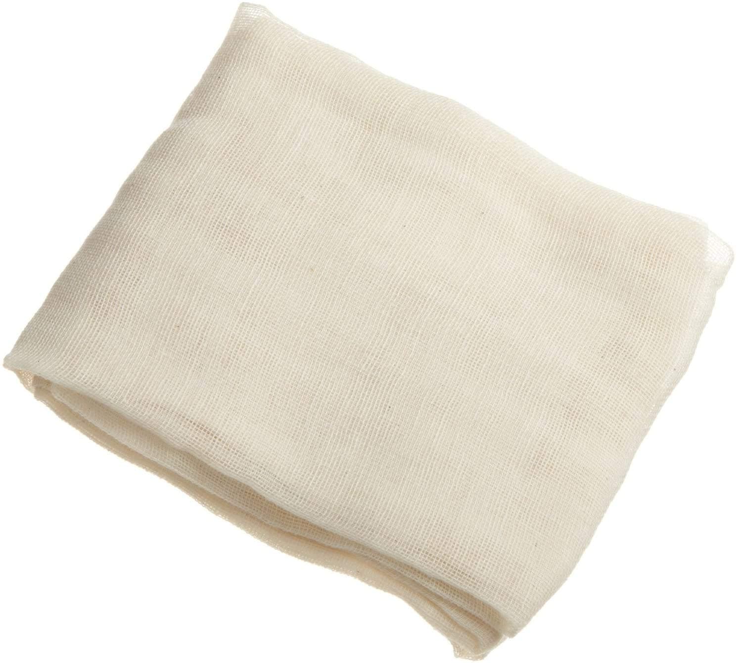 Unbleached Cheesecloth 9 Sq ft 100% Cotton Reusable-Great Filter or Strainer for Cheese/Kombucha scoby/Glass jar/Wine making
