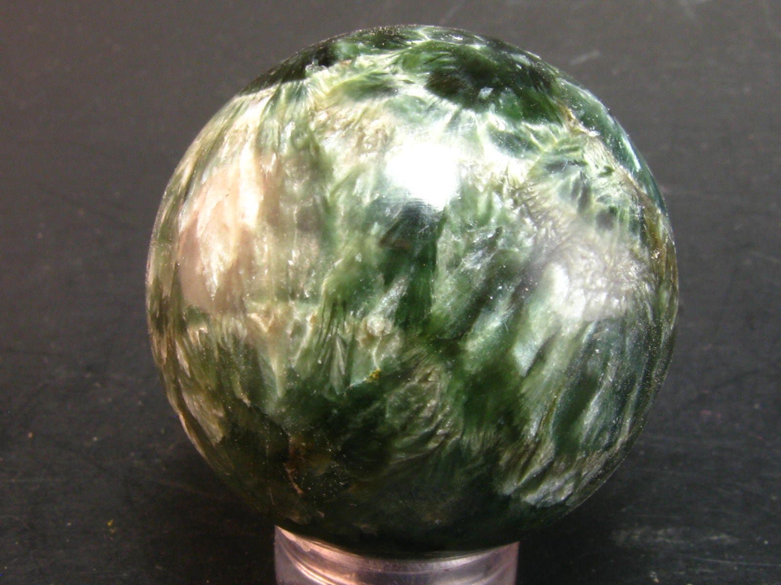 Clinochlore Sphere Ball from Russia - 1.2''