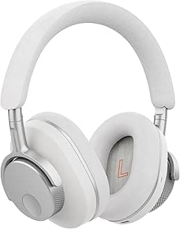Melomania P100 SE Wireless Headphones, Bluetooth with Active Noise Cancelling, Hi-Fi Sound, Up to 100-Hour Battery with User-Replaceable Battery, Gaming Mode and Carry Case – White