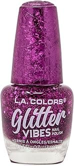 L.A. COLORS Glitter Vibes Polish, City Girl CNL358