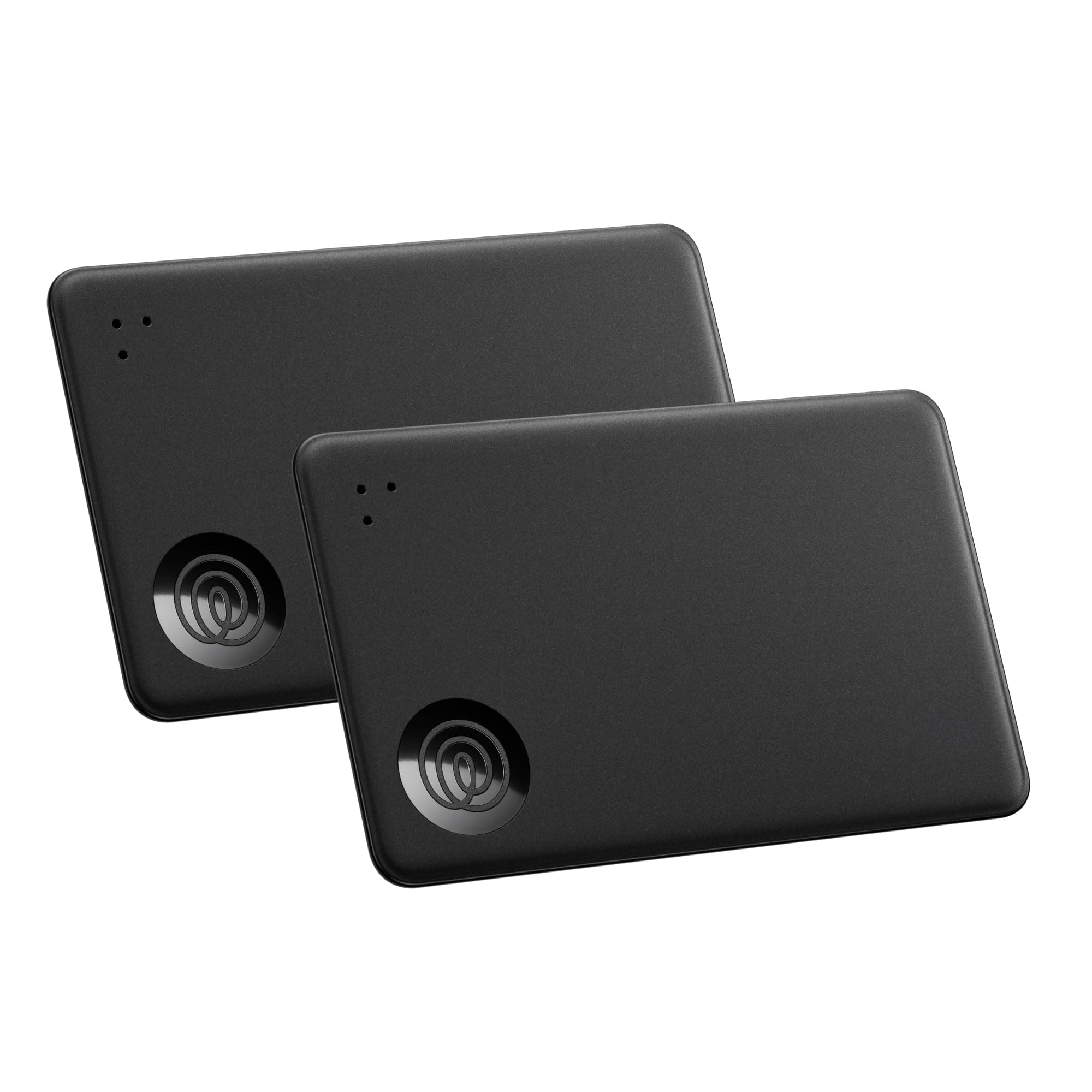 Tile by Life360 Slim - Wallet Finder, Bluetooth Tracker and Item Locator for Luggage Tags, Passports and More. Both iOS and Android Compatible. Phone Finder. 2-Pack (Black)