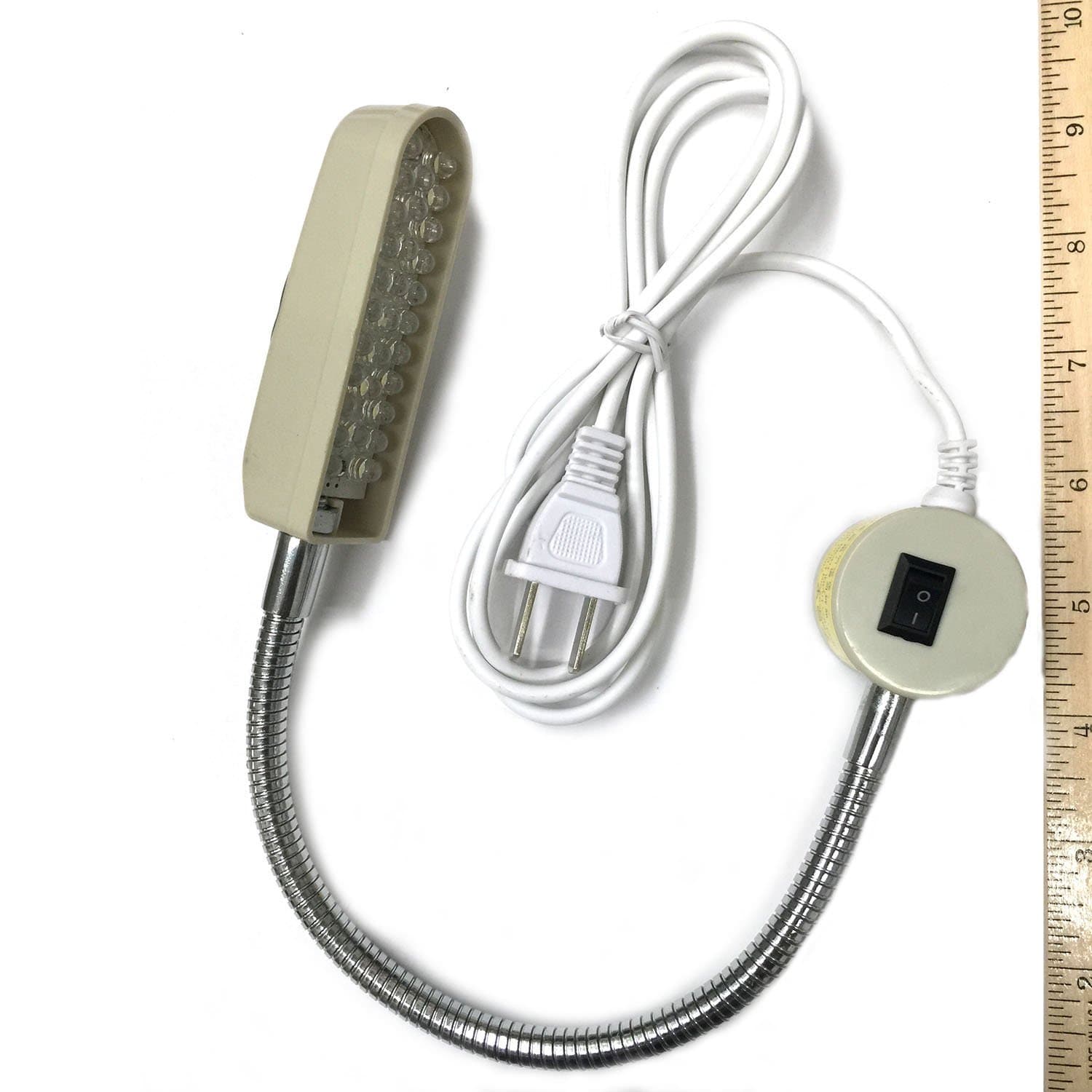 Sewing Machine 30-LED Bulb Light Lamp with Magnetic Mounting Base & AC Plug