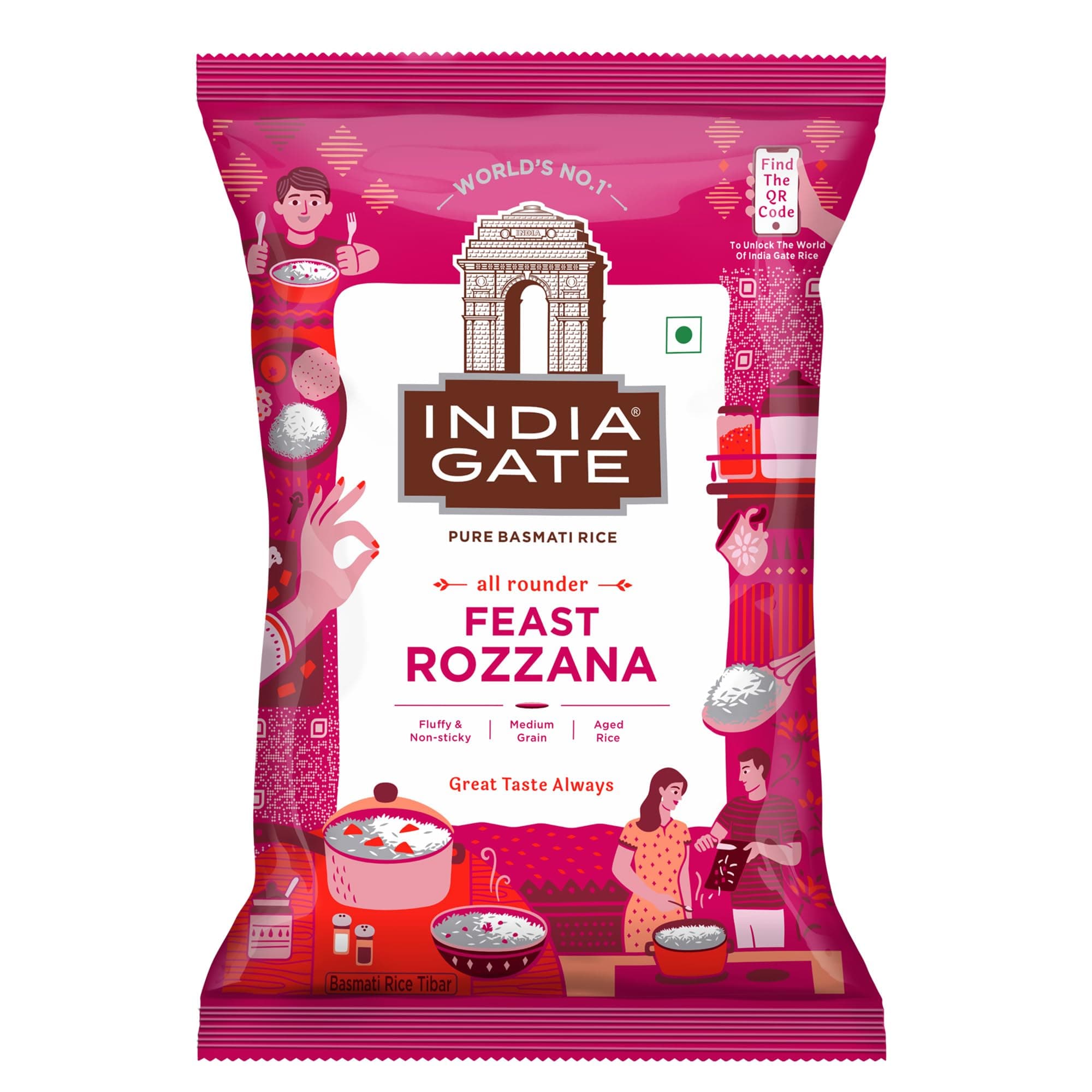 Basmati Rice Feast Rozzana 1Kg