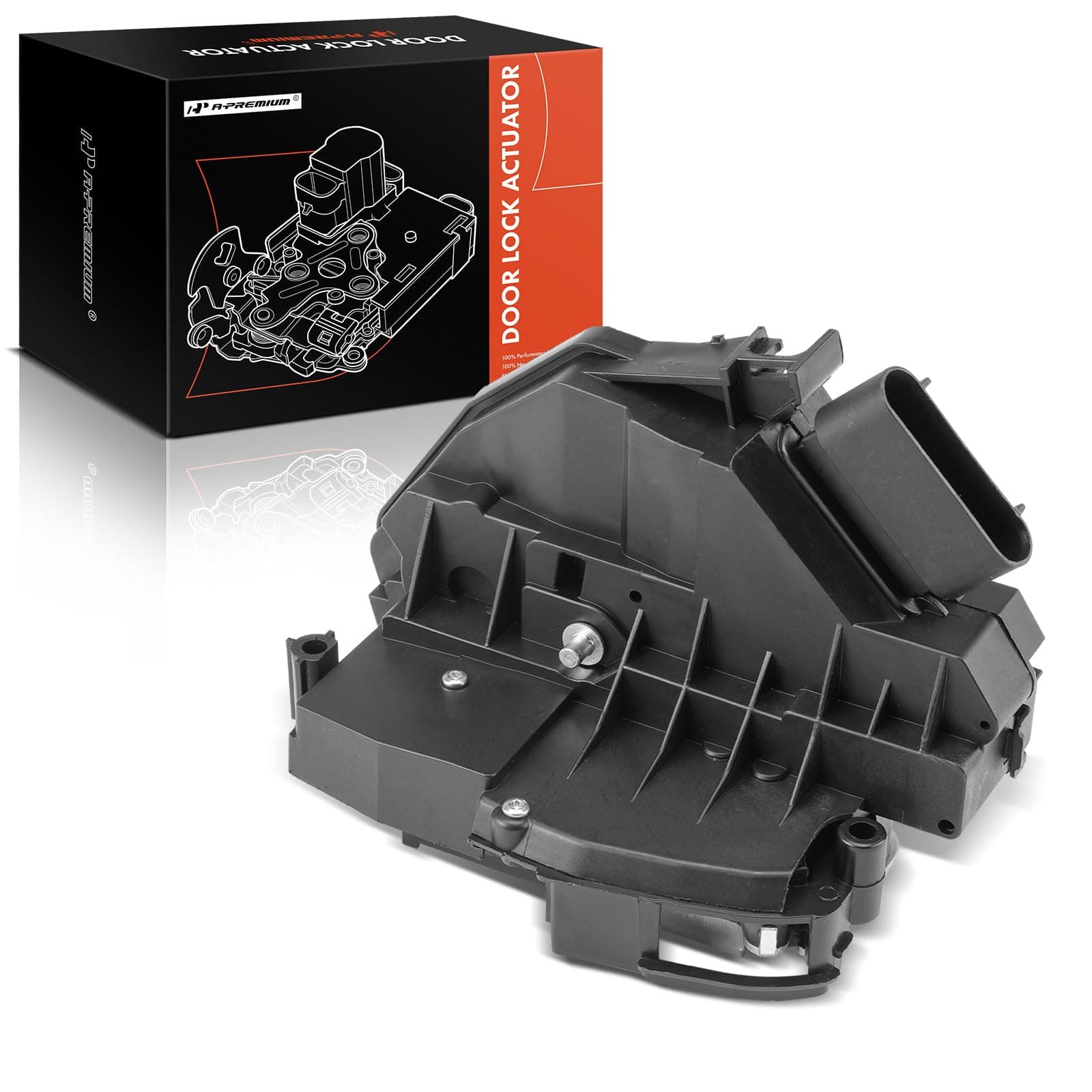 A-Premium Front Passenger Door Latch Lock Actuator Compatible with Ford Edge 2015-2016, Escape 2013-2017, Fiesta 2011-2016, Focus 2012-2017, Fusion 2013-2016 & Lincoln MKZ 2013-2016, BF6AF21812AG