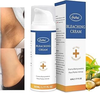 Intimate Areas Skin Lightening Bleaching Cream for Body Sensitive Intimate Area, Private Parts, Underarm, Knees, Elbows, Inner Thigh, Bikini Areas,Skin Whitening Cream Dark Spot Remover.