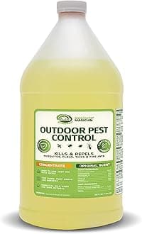 Mosquito Magician Liquid Concentrate - Kills Mosquitoes, Fleas, and Fire Ants - Use with Pump or Backpack Sprayers, Foggers, or Automatic Misting Machines - Ideal for Yards, Lawns, Patios - 1 Gallon