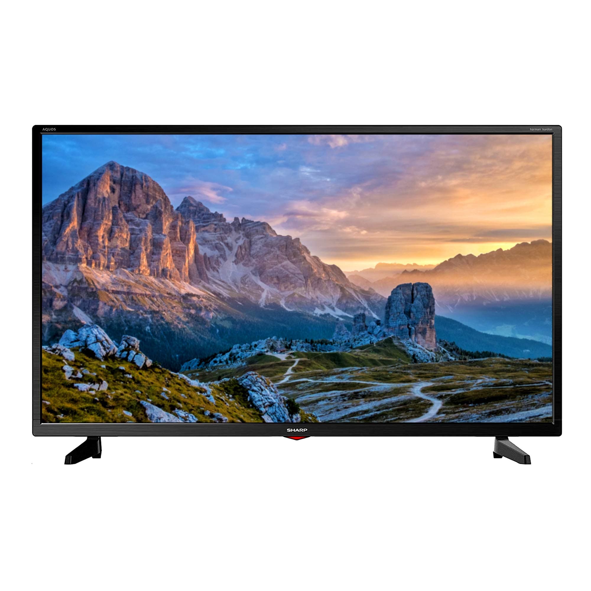 SHARP 32BB2I 32-Inch HD Ready LED TV with Freeview Tuner, SCART, USB & 3 x HDMI – Black [Energy Class F]
