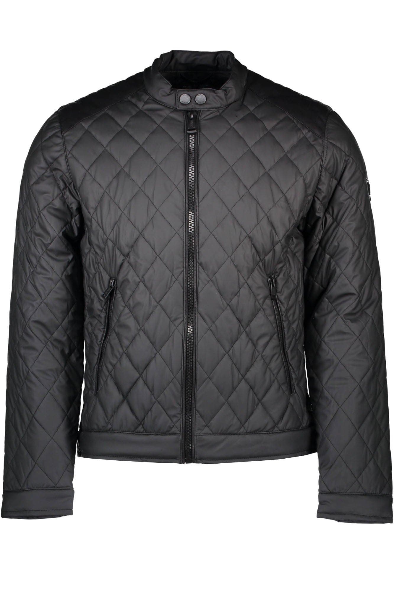 Guess Stretch Leather Touch Jacket, Farbe:Noir/Jet Black;Gr.:XX-Large