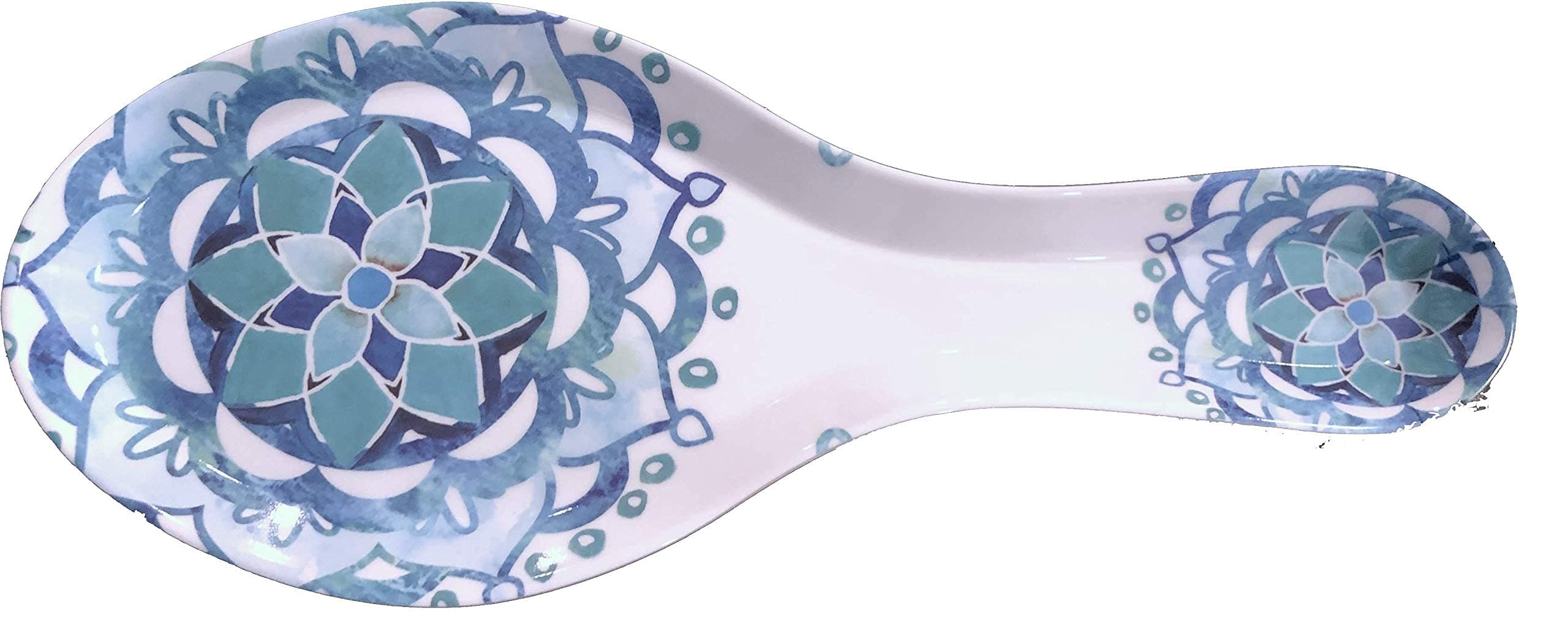 Spoon Rest - Many Styles - Durable Melamine Plastic 9.75 x 4 in