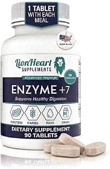DIGESTIVE ENZYMES SUPPLEMENT - Includes Purified Ox Bile Salts - Tablets for No Gallbladder Sufferers - Enzyme for Digestion & Gas Relief - Helps Bloating, Acid Reflux, Constipation & Repair Leaky Gut