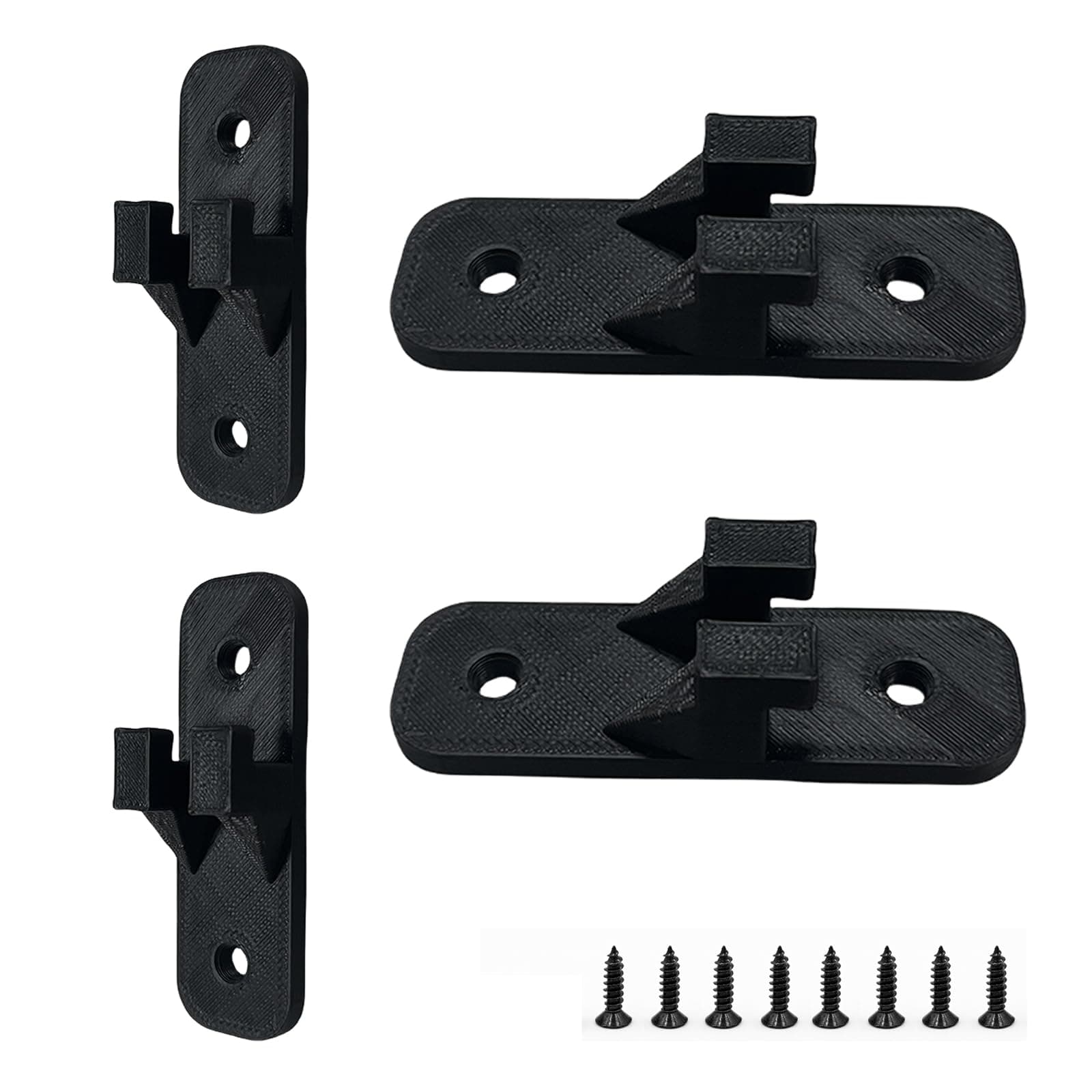TEYOUYI 4pcs Wall Mount for Both The Senna and Bolide Models Compatible with Lego Technic McLaren Senna GTR 42123 and Lego Technic Bugatti Bolide Racing Car Building Set 42151 Black