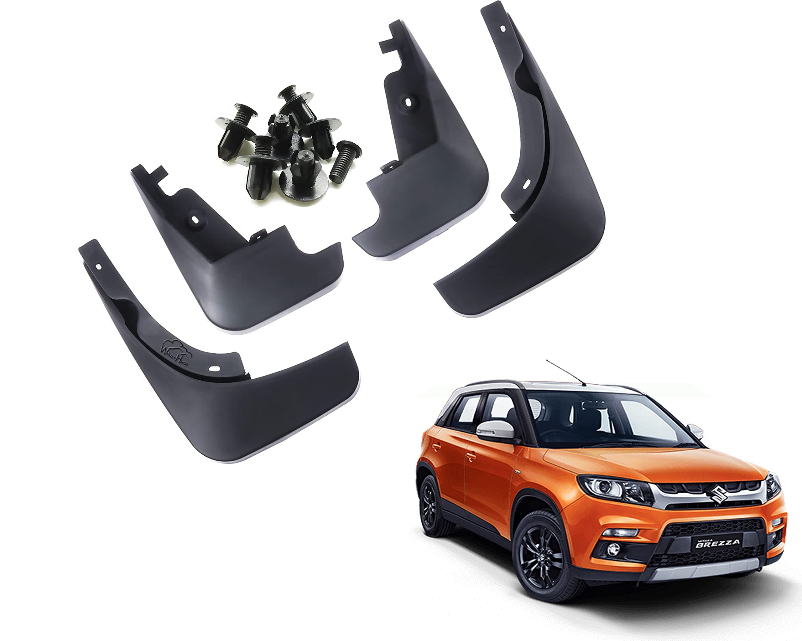 - WolkomHome Mud Flap for Vitara Brezza