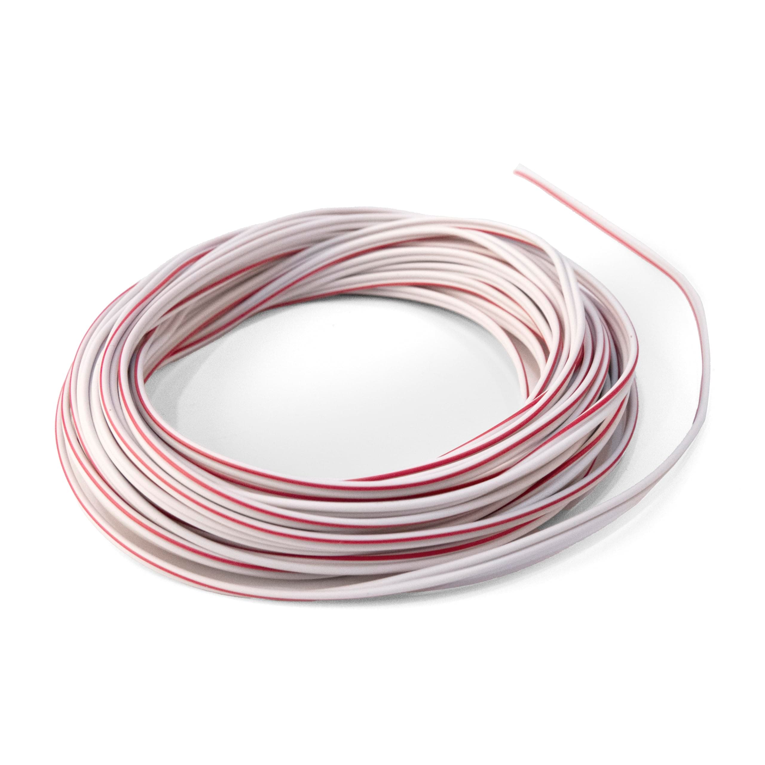 Bell Wire Assembly, 2 Conductor, 41B4494-1, Compatible with LiftMaster, Chamberlain, Craftsman Operators, 26' Conductor, Microphone Wire, 1/4" Black, White