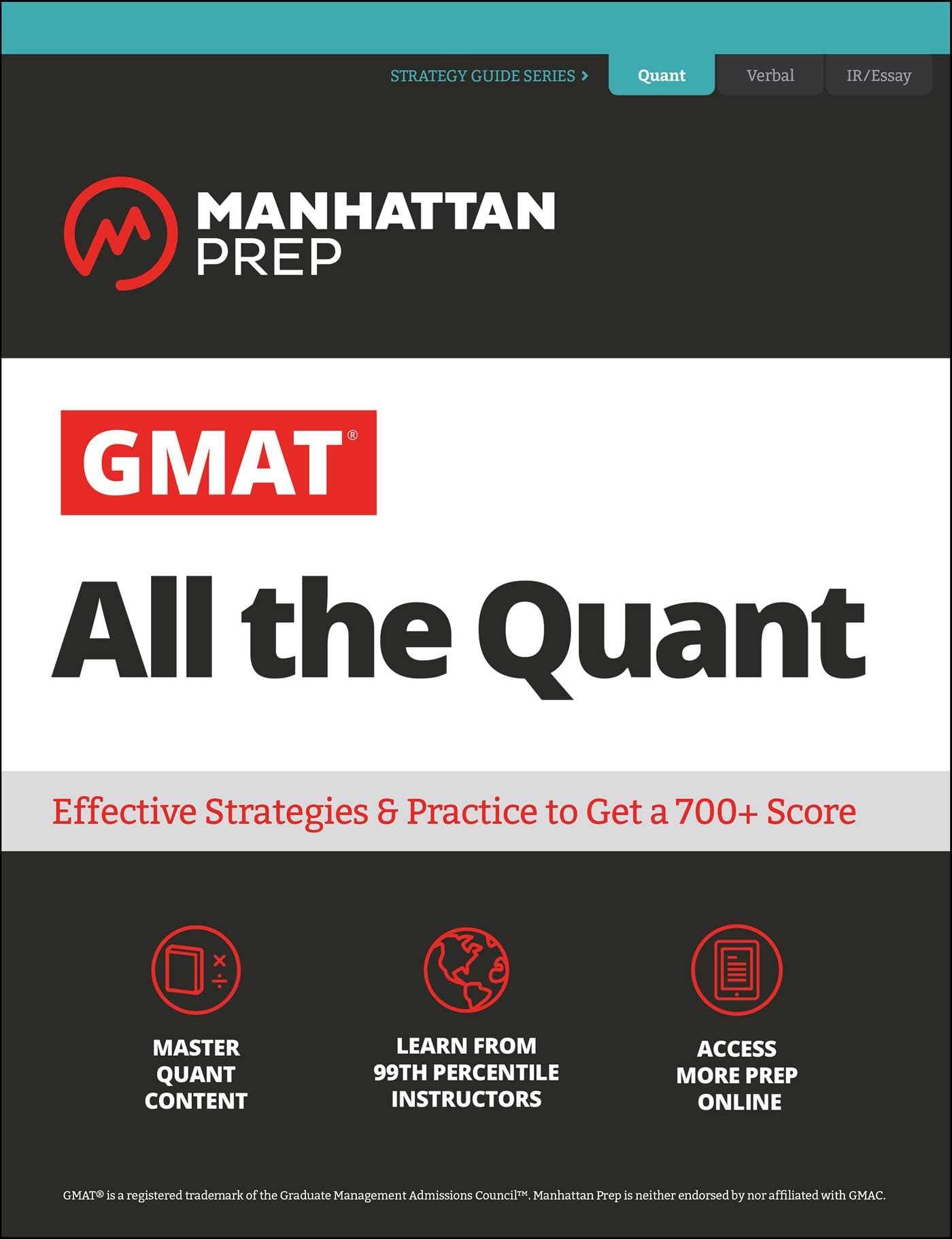 Simon & Schuster GMAT All the Quant: definitive guide to quant section of
