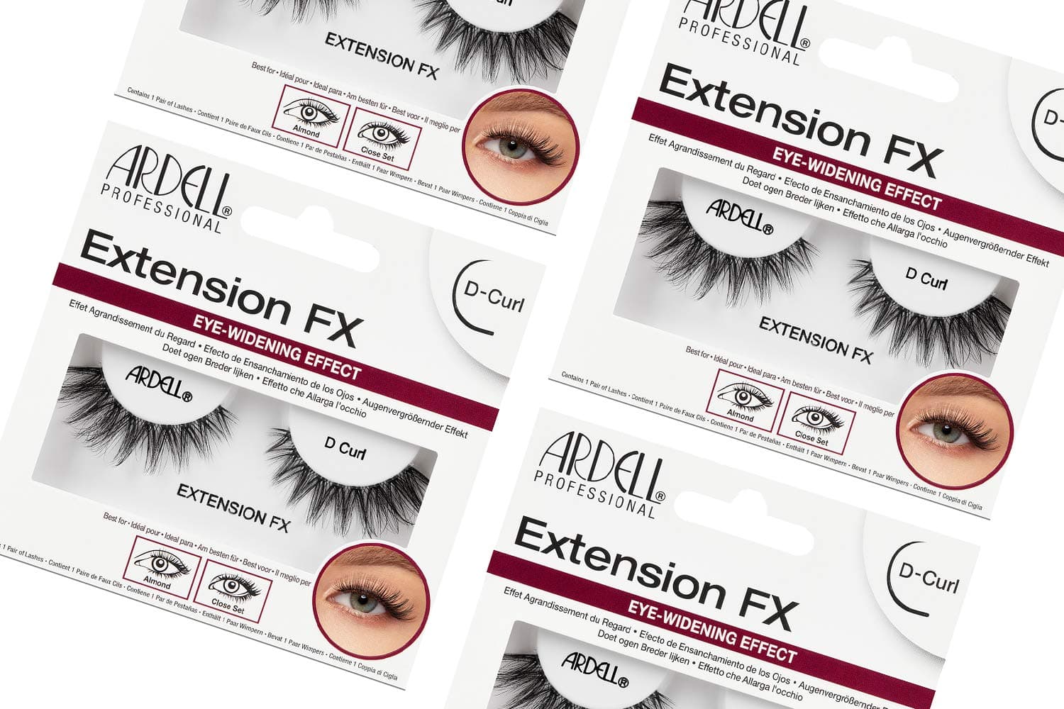 Ardell Extension FX D-Curl - Eye Widening