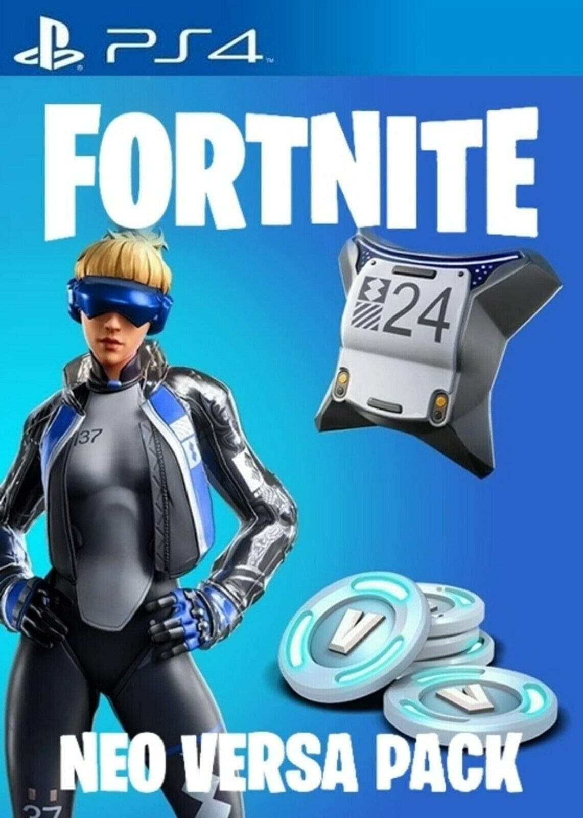 Fortnite Neo Versa Bundle (SEA) with Game Add-On (Code in the Box - for PS4)