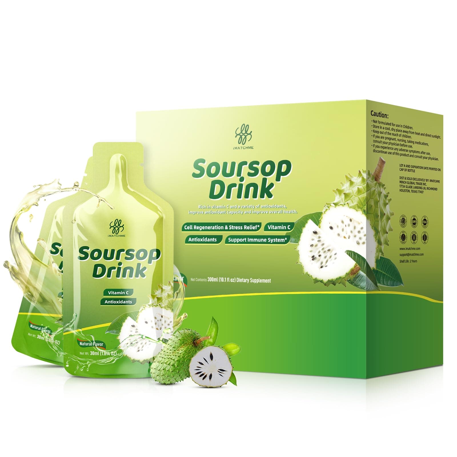 iMATCHME Soursop Drink 10pcs
